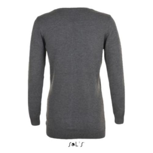 Achat PULL COL ROND FEMME GINGER WOMEN - anthracite chiné