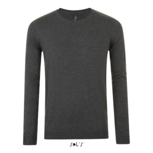Achat PULL COL ROND HOMME GINGER MEN - anthracite chiné