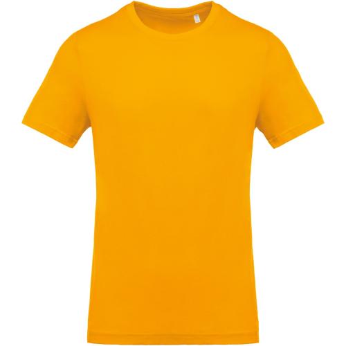 Achat T-Shirt col rond manches courtes homme - jaune