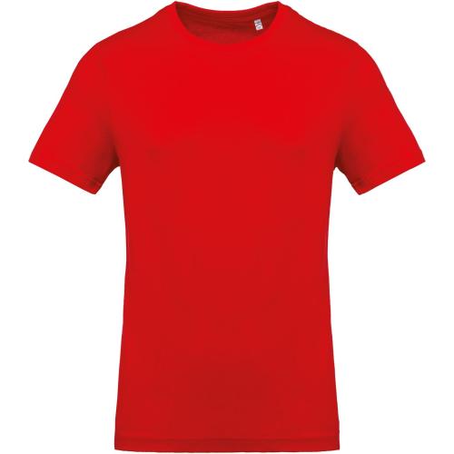 Achat T-Shirt col rond manches courtes homme - rouge