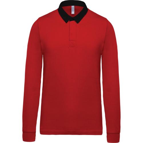 Achat Polo rugby - rouge
