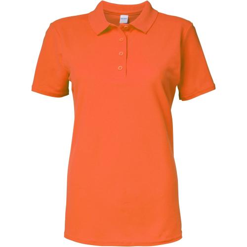 Achat Polo Femme Softstyle Double Piqué - orange